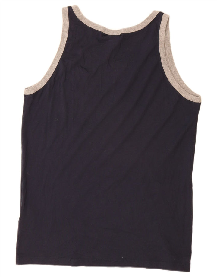 Champion Débardeur Graphique Homme XL Bleu Marine Coton