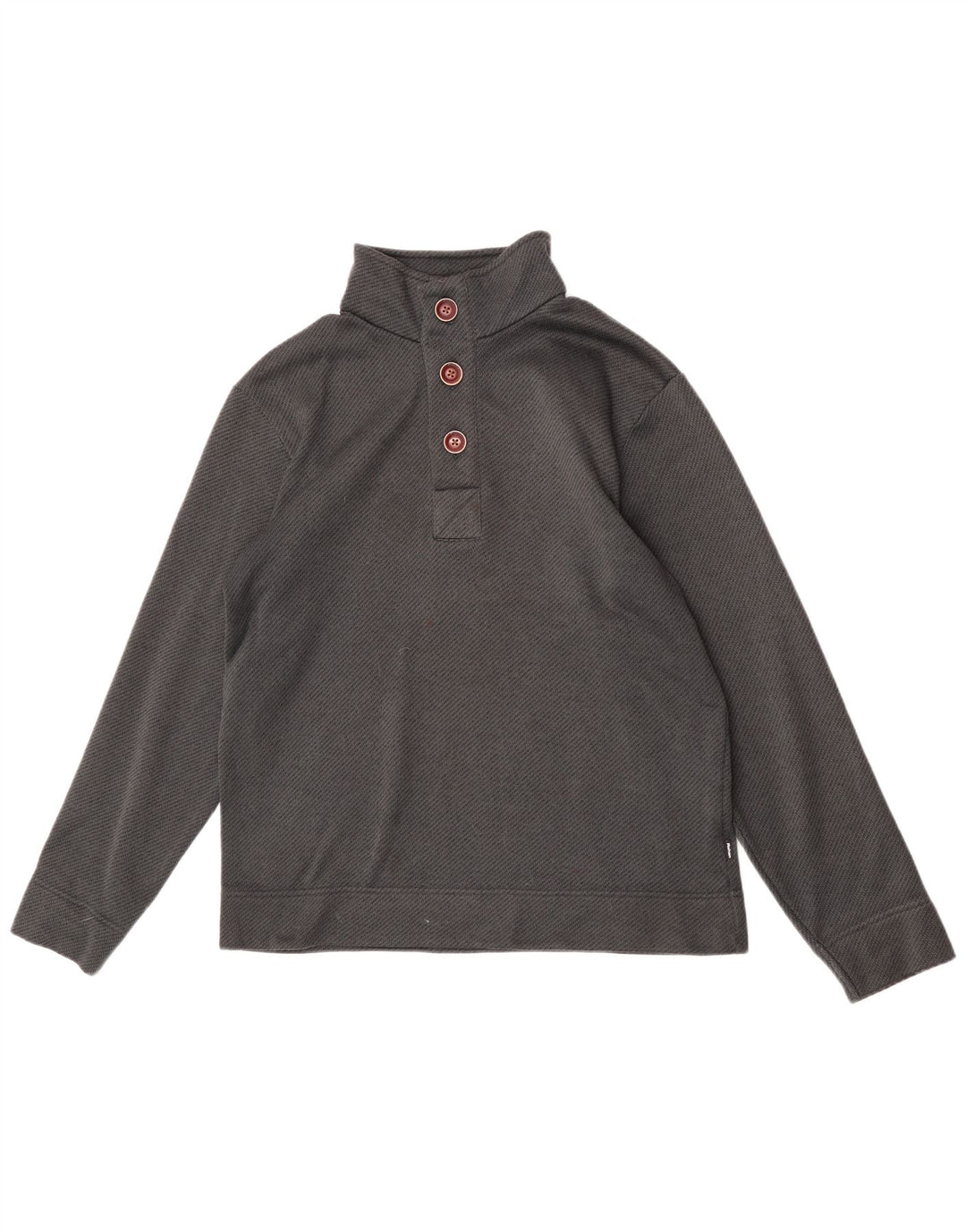 Rohan Sweat-shirt à col boutonné pour homme Gris moyen Polyester