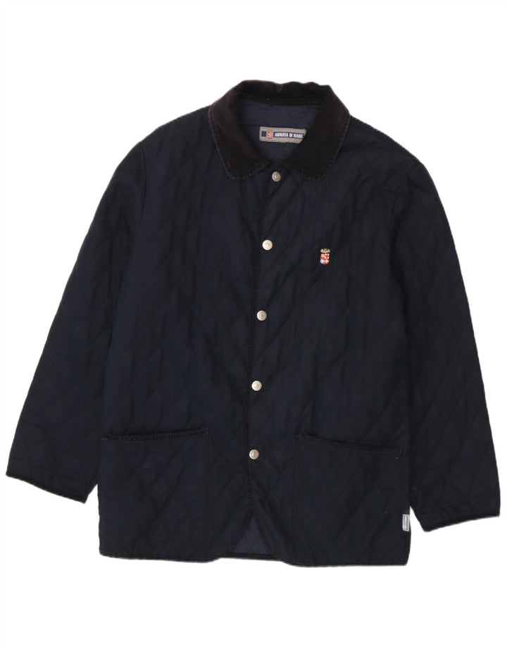 Armata Di Mare Veste matelassée pour homme UK 40 Large Bleu Marine Polyester