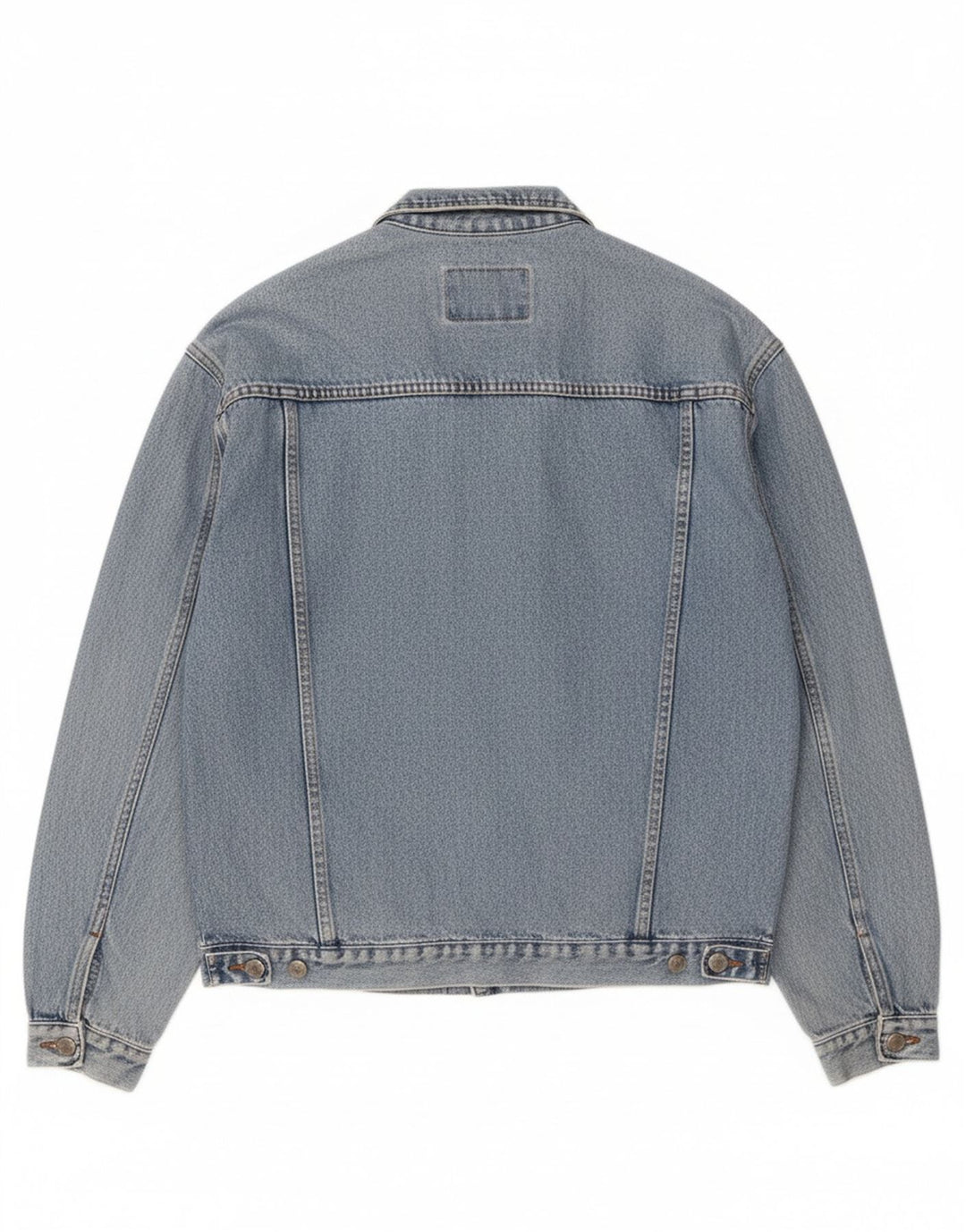 CASUCCI Mens Denim Jacket UK 38 Medium Blue
