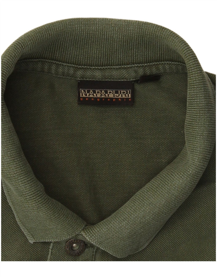 Napapijri Polo Homme Large Kaki