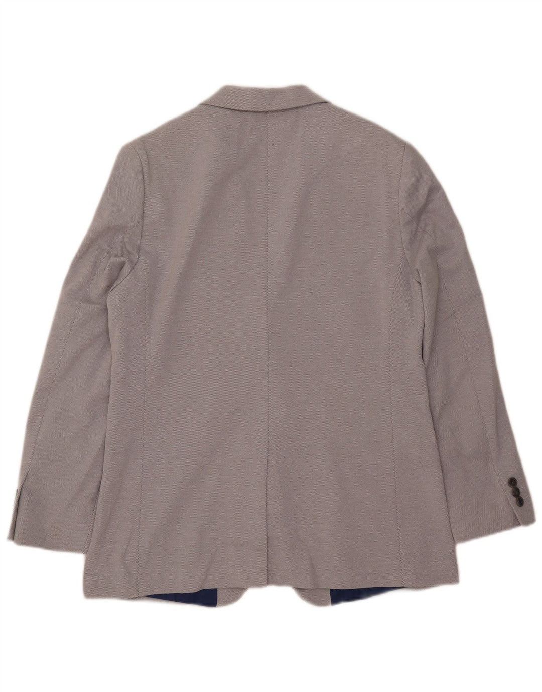 Marks & Spencer Veste blazer slim à 2 boutons pour homme UK 40 Large Gris Polyester