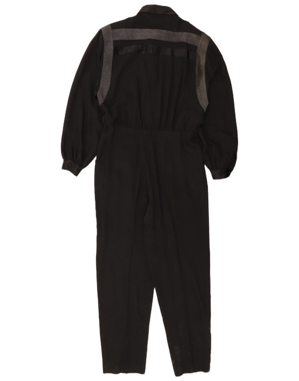 De Pietri Combinaison à manches longues pour femme IT 44 Medium Black Colourblock