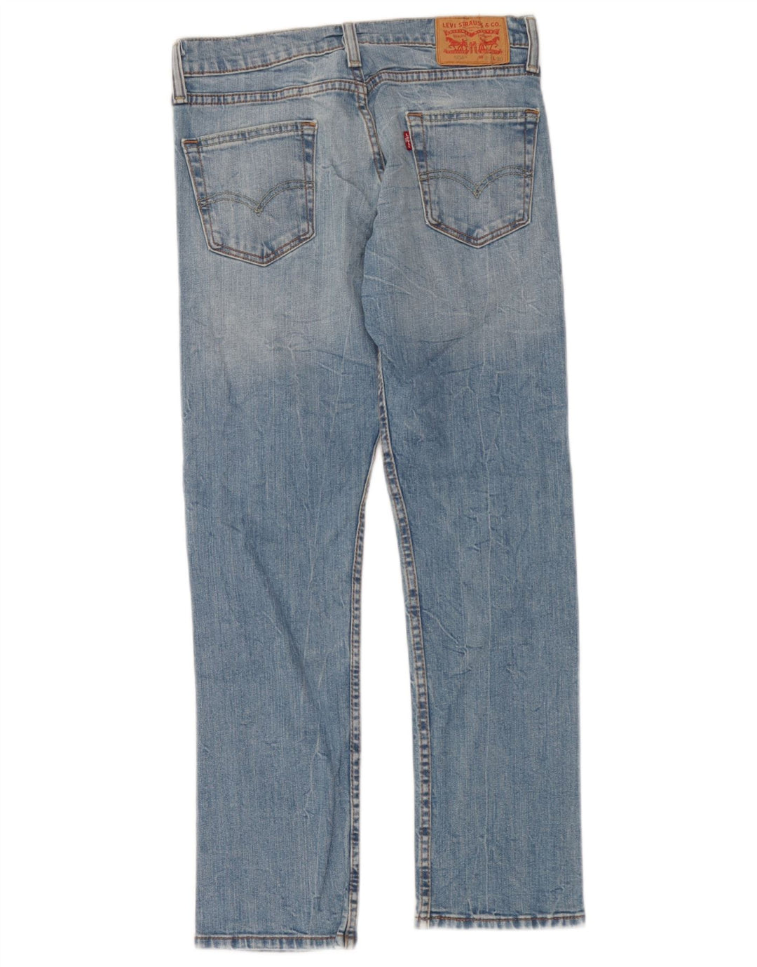 Levi's Jean Droit 504 Homme Bleu W30 L30 Coton