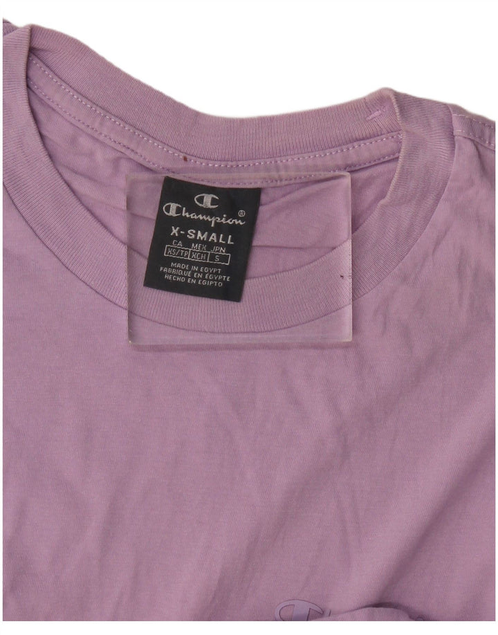 Champion T-Shirt Homme Top XS Violet