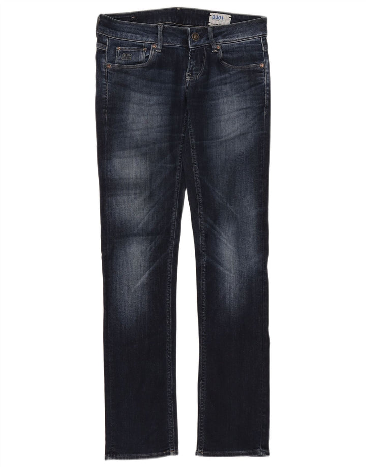 G-Star Femme 3301 Jean Slim W30 L31 Bleu Marine
