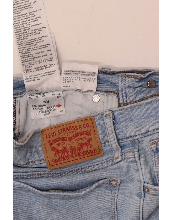 Levi's Jean Droit Femme W25 L26 Bleu Coton