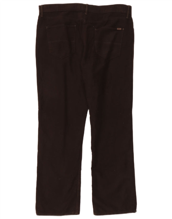 Marks & Spencer Jean droit coupe droite W36 L29 pour homme en coton marron