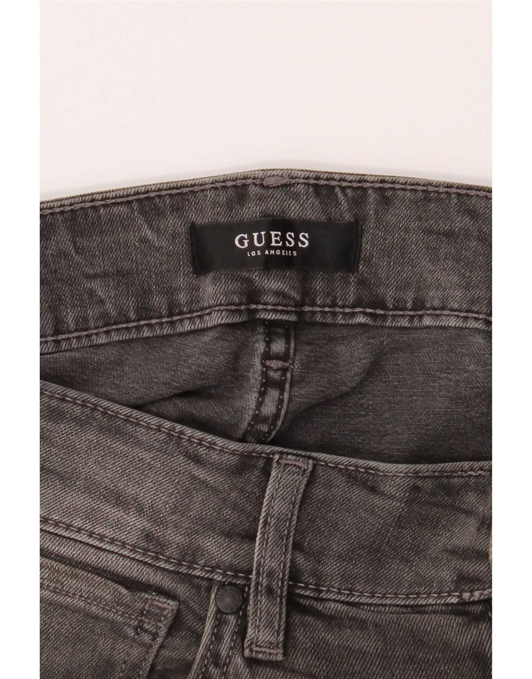 Guess Jean Slim Angels Homme W30 L32 Gris Coton