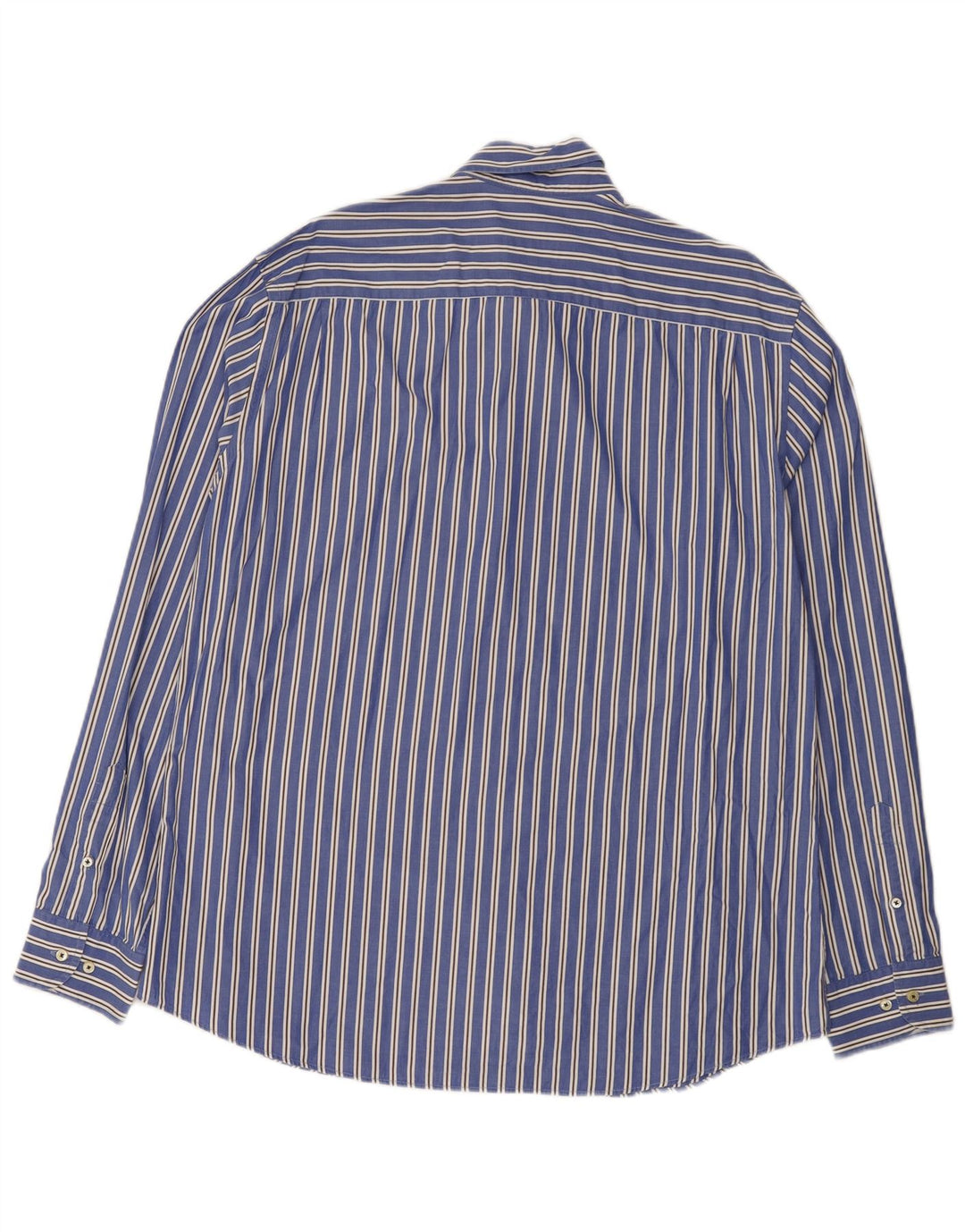 Massimo Dutti Chemise Homme 2XL Bleu Rayé