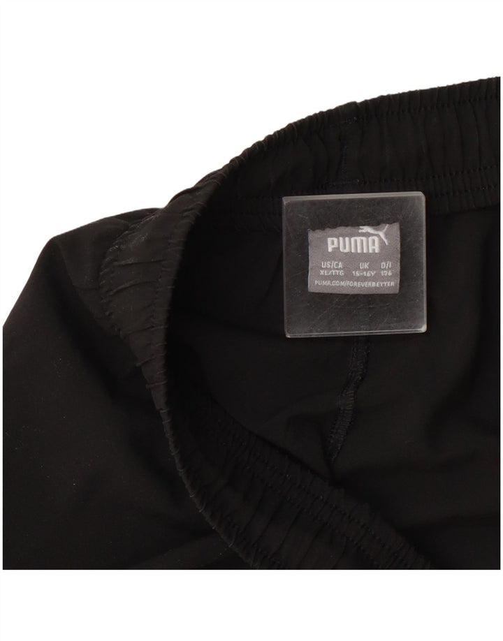 Puma Pantalon de Survêtement Garçon 15-16 ans Noir
