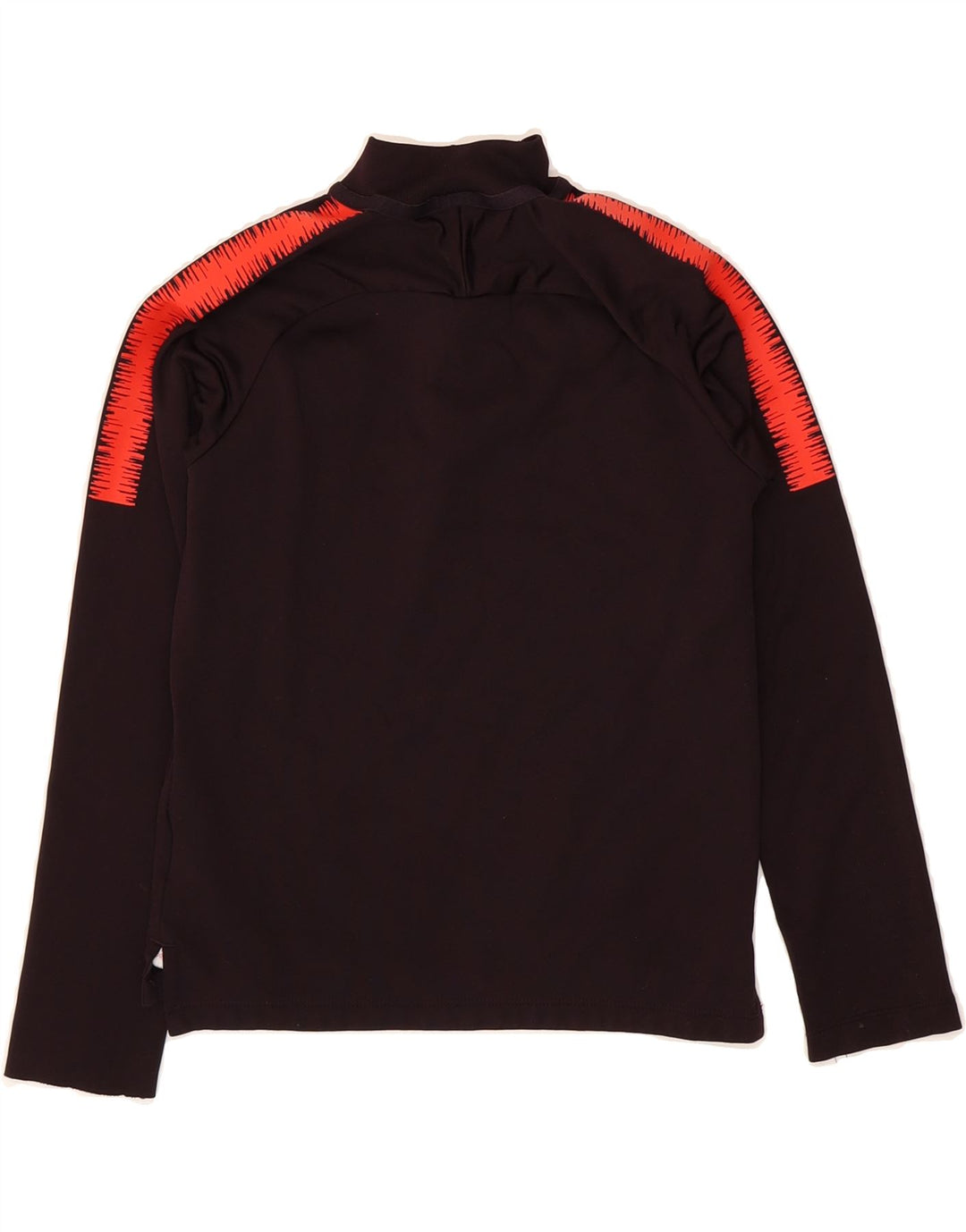 NIKE Boys Roma Pullover Tracksuit Top 8-9 Years Small Black Colourblock Vintage Nike and Second-Hand Nike from Messina Hembry 
