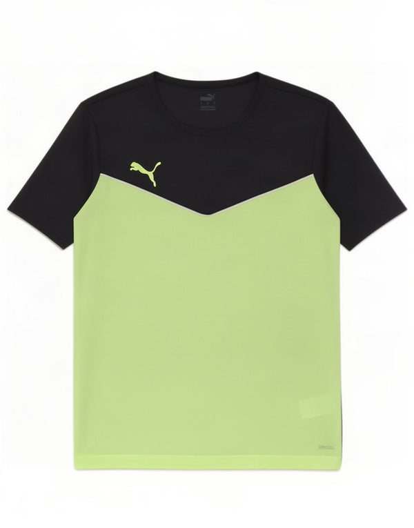 Puma T-Shirt Homme Haut Large Noir Colorblock Polyester