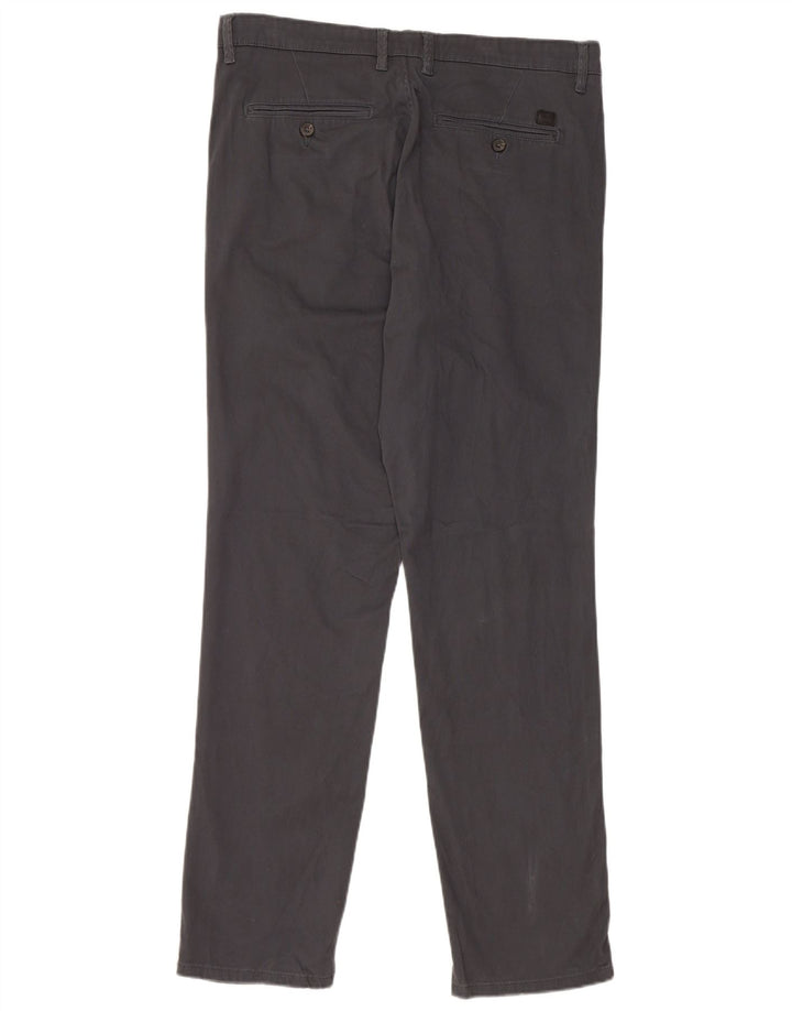 JACK & JONES Pantalon Chino Slim Homme W32 L32 Gris Coton