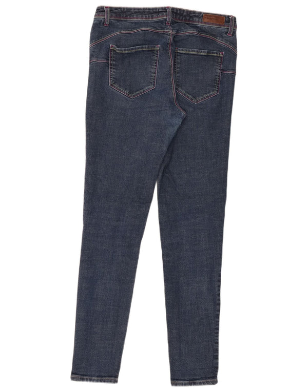 Benetton Jean Skinny Femme W31 L30 Bleu Marine Coton