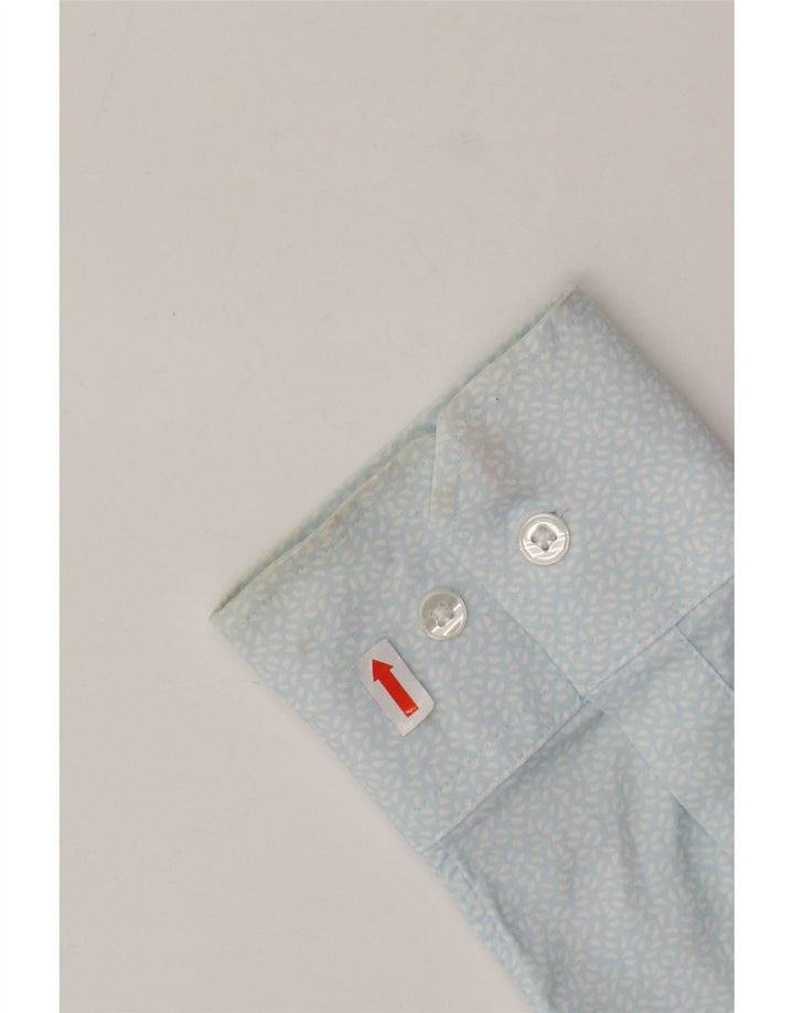 BONOBOS Chemise athlétique pour hommes en nylon à pois bleu grand