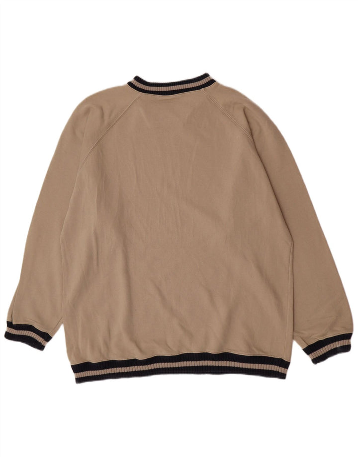 Wrangler Sweat-shirt pour homme en coton beige Taille L