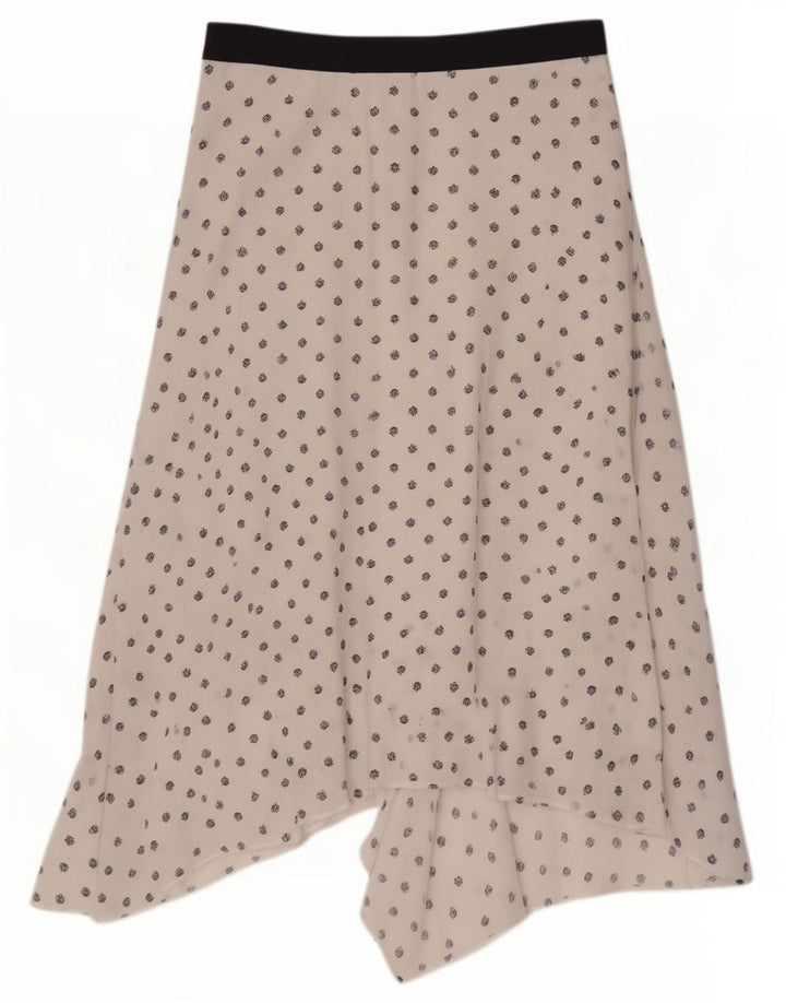Marks & Spencer Jupe asymétrique pour femme UK 12 Medium W30 Blanc Floral