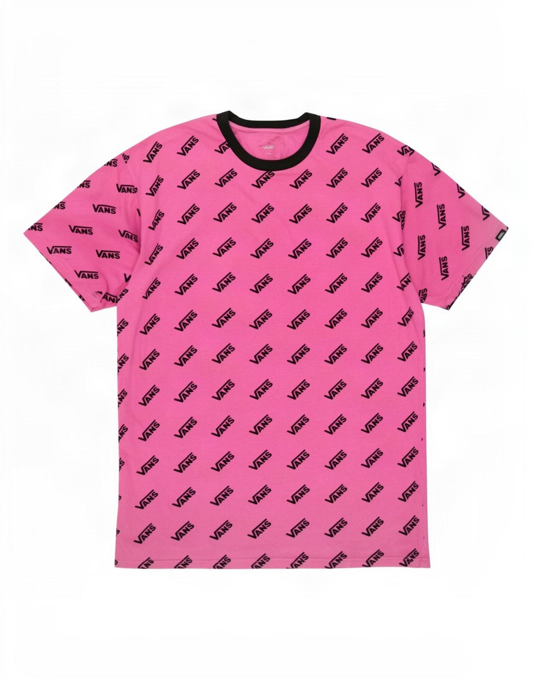 Vans T-shirt graphique pour hommes, grand coton rose