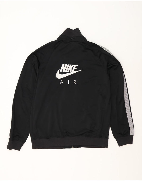 Nike Veste de survêtement graphique pour homme UK 41/43Large Noir Colourblock
