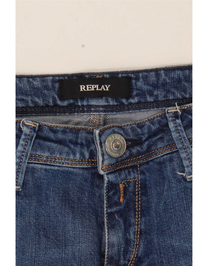 Replay Jean Skinny Femme W29 L31 Bleu