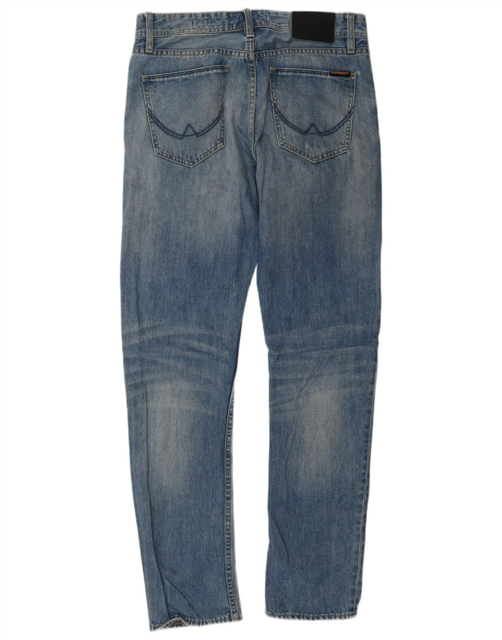 Superdry Jean Loose W30 L32 Bleu Coton Homme