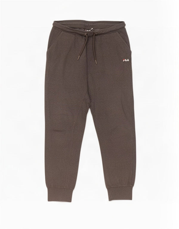 Fila Homme Pantalon De Survêtement Joggers Large Gris Coton