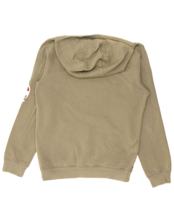 Champion Boys Graphic Hoodie Jumper 13-14 ans Vert Coton