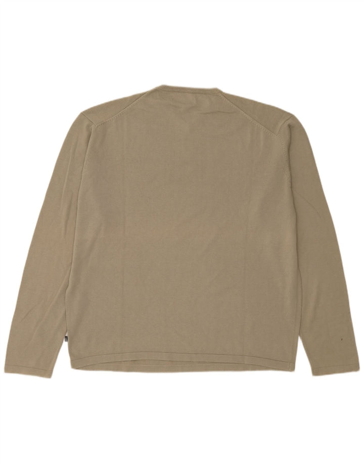 Dockers Pull Khakis col V pour homme 2XL Kaki