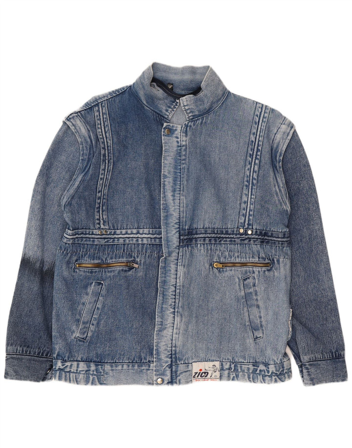 veste en jean homme vintage IT 48 Bleu Moyen