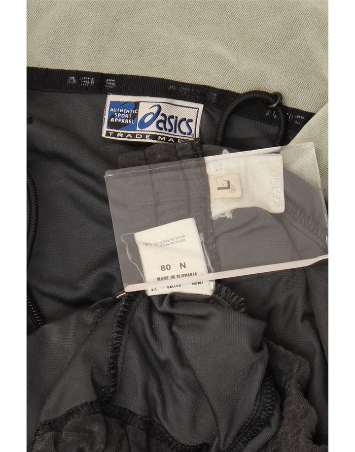 Asics Survêtement complet en velours pour hommes Large Noir Polyester