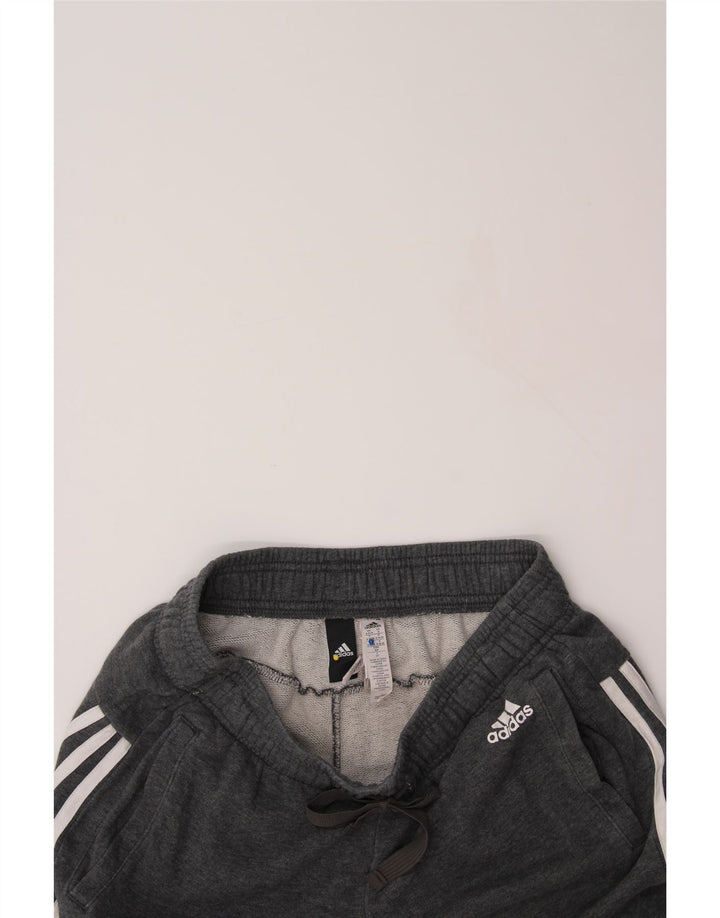 ADIDAS Womens Tracksuit Trousers Joggers UK 8/10 Small  Grey Polyester Vintage Adidas and Second-Hand Adidas from Messina Hembry 