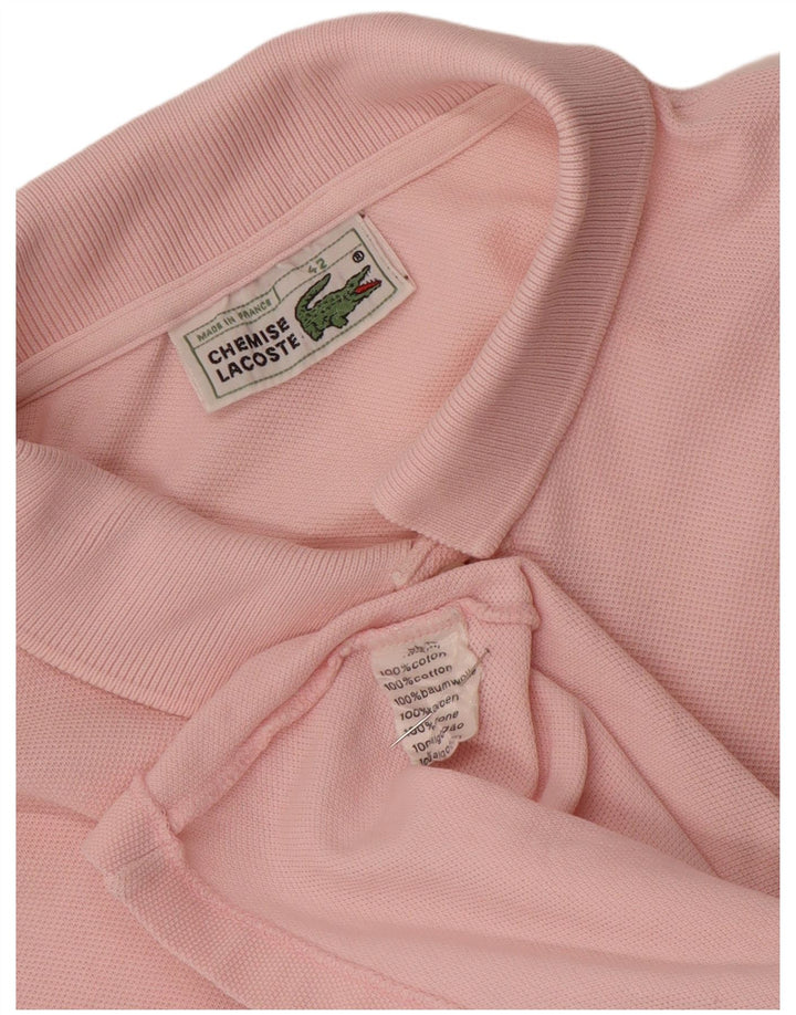 Lacoste Polo Femme Taille 42 Grand Coton Rose