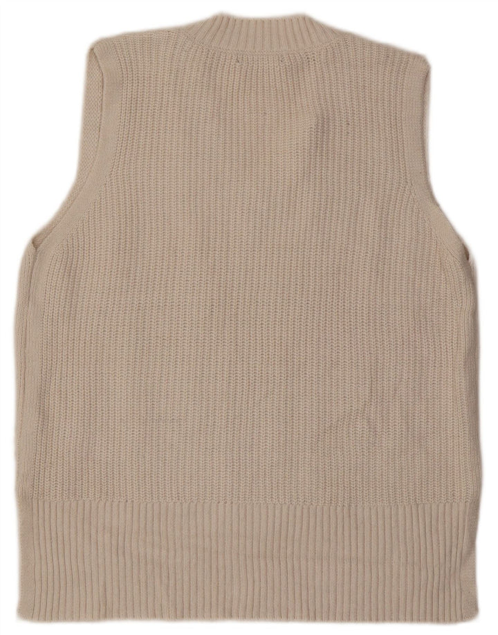 Marks & Spencer Débardeur pour femme UK 16 Large Blanc cassé Polyester
