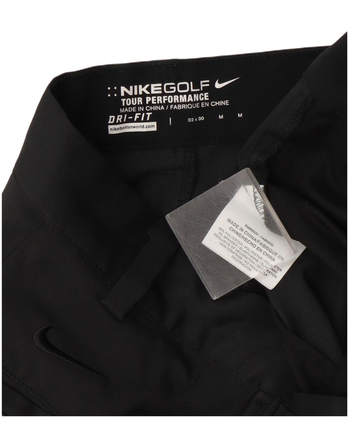 Nike Pantalon chino de golf droit pour homme W32 L30 Noir Polyester
