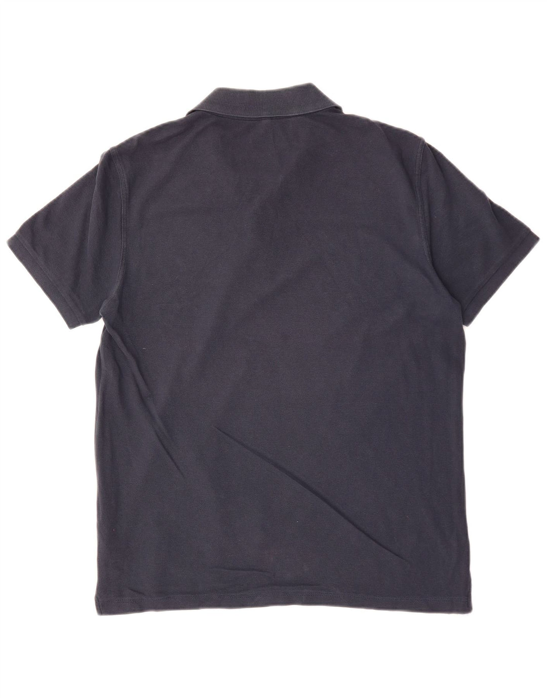 BENETTON Polo Homme Large Bleu Marine Coton