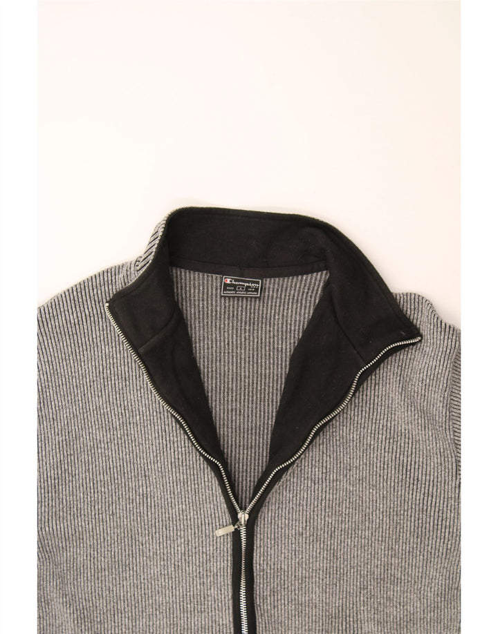 CHAMPION Mens Tracksuit Top Jacket Large Grey Vintage Champion and Second-Hand Champion from Messina Hembry 