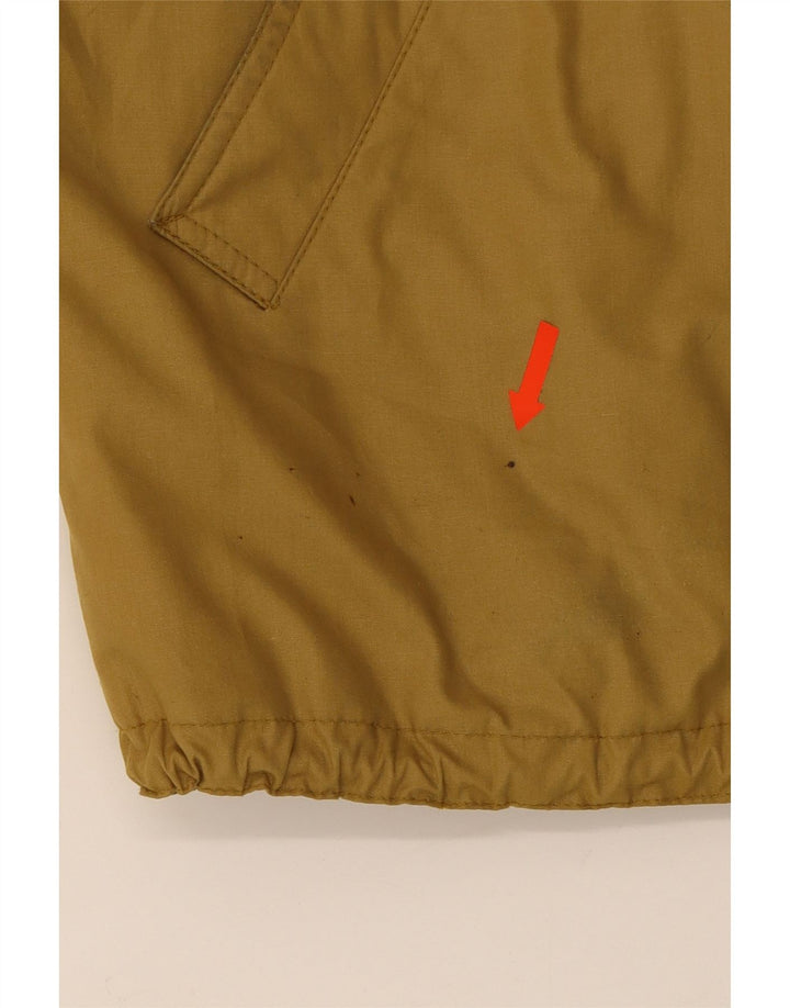 VINTAGE Womens Military Jacket EU 38 Medium Beige Vintage Vintage and Second-Hand Vintage from Messina Hembry 