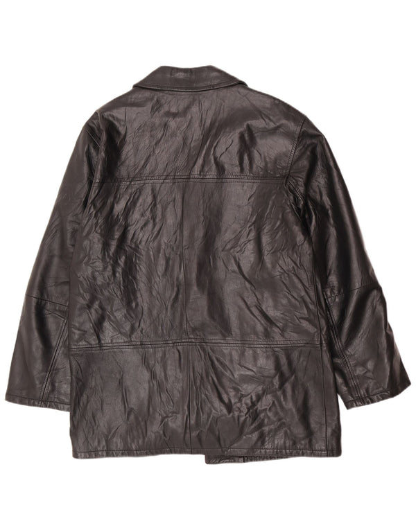 veste en cuir homme vintage UK 38 Medium Black Classic