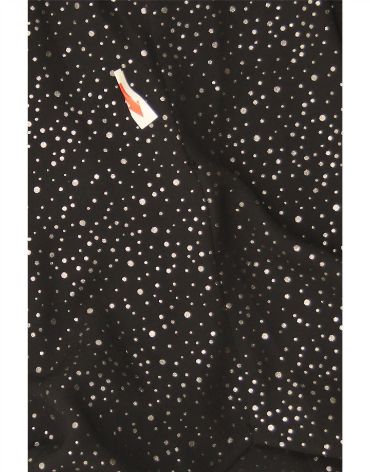 Marks & Spencer Chemisier surdimensionné pour femme UK 18 XL Noir à pois