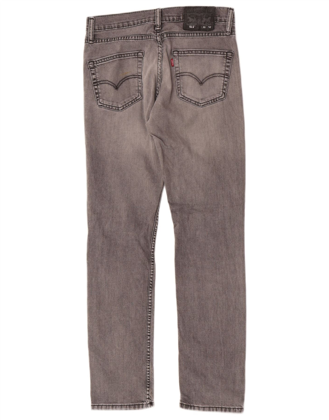 Levi's Jean Slim W30 L30 Homme Gris Coton