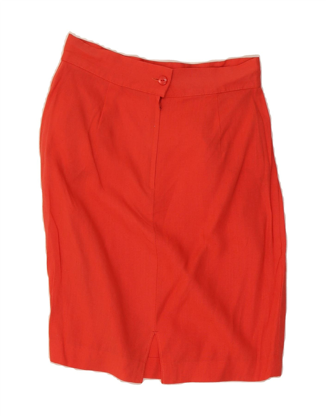 SARA GLENZER Womens Pencil Skirt UK 12 Medium W28  Orange Vintage Sara Glenzer and Second-Hand Sara Glenzer from Messina Hembry 
