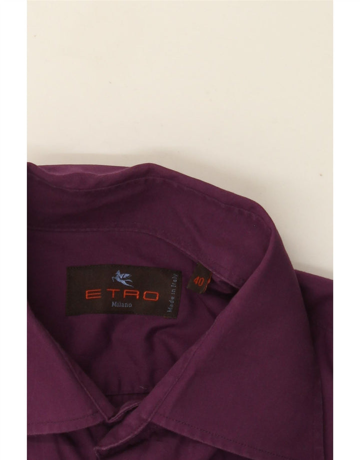 Etro Chemise homme taille 40 violet moyen