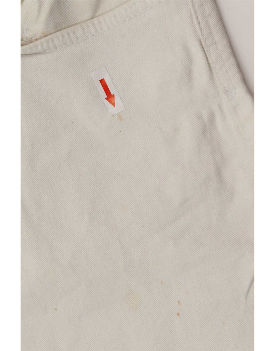 Zara Jean court en détresse pour homme EU 40 Medium W31 L25 Coton blanc