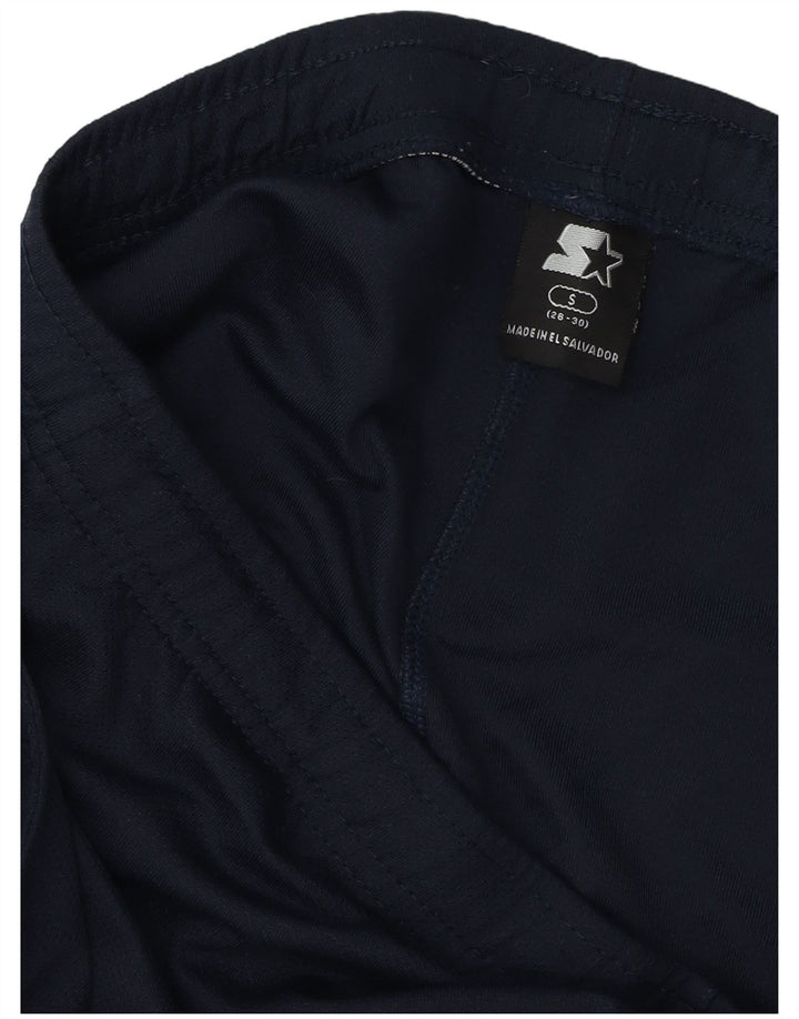 Short de sport pour hommes Starter Petit short de sport en polyester bleu marine
