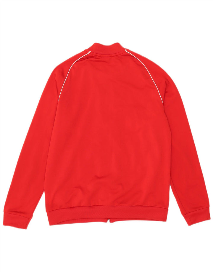 Veste de survêtement Adidas Fille 13-14 ans Rouge Polyester