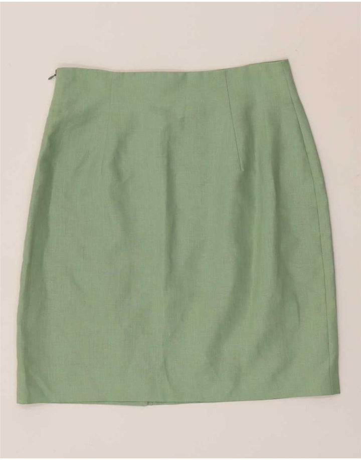 Cacharel Ensemble jupe 2 pièces à double boutonnage pour femme IT 44 Medium W28 Vert
