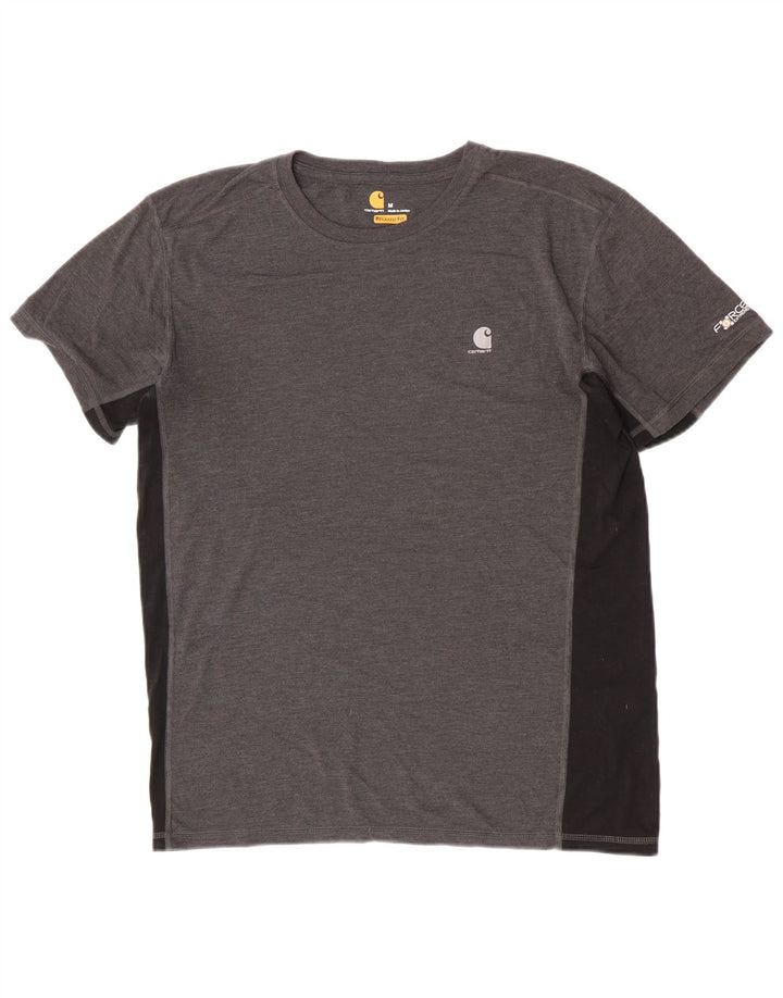 Carhartt T-shirt coupe décontractée pour homme en polyester color block gris moyen