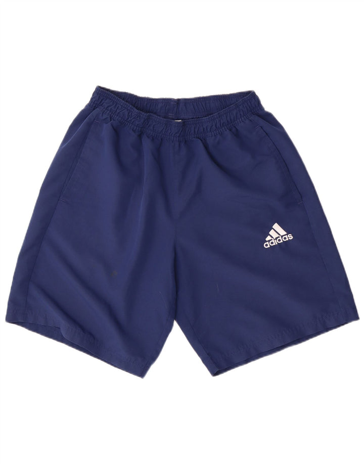 ADIDAS Short de sport homme bleu marine moyen polyester
