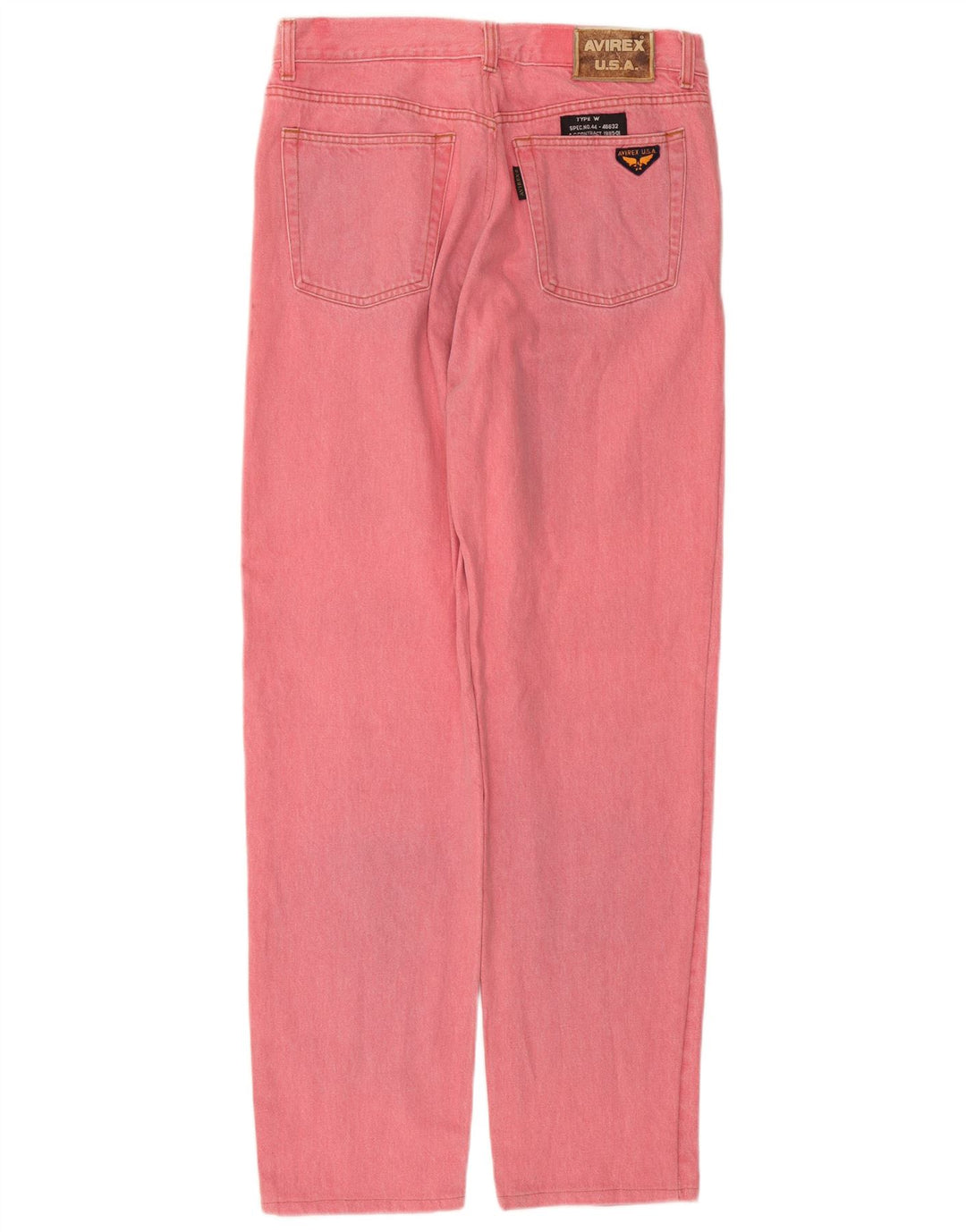 Avirex Jean fuselé homme W38 L33 coton rose